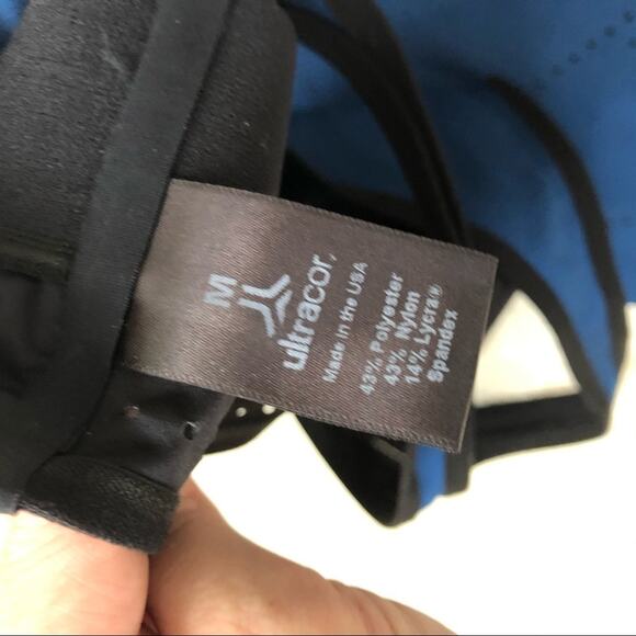 Ultracor Blue Pixelate Bra & Leggings Workout Set - Picture 6 of 9